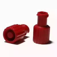 Kombistopfen Steril Luer Lock Rot 100 St