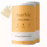 Marble© Collagen – Mango Passionfruit | Kollagenpeptide mit Natürlichem Aroma | Sparset