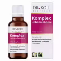 Komplex Johannisbeere Dr Koll Gemmo Heckenrose Tropfen 50 Ml