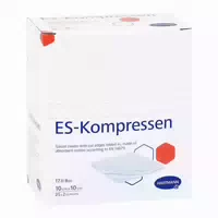 Es Kompressen Steril 10x10 cm 8fach