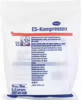 Es Kompressen Steril 7,5x7,5 cm 5x2 Kompressen