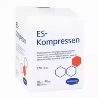 Es Kompressen Unsteril 10x10 Cm 8fach