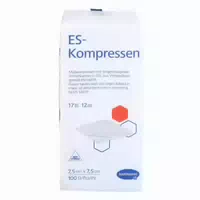 Es Kompressen Unsteril 7,5x7,5 cm 12fach