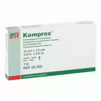 Komprex Schaumgummikompresse Gr 0 Nierenförmig