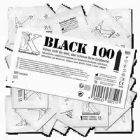 «black Kondome» – 100 Stück, 53 Mm, Vegan, Schwarz, Silikonö 100 Kondome 100 St
