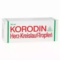 Korodin Tropfen bei Kreislaufstörungen und Schwindelanfällen