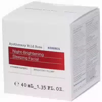 Korres Apothecary Wild Rose Nachtcreme für Strahlenden Teint 40 ml