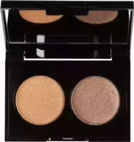 Korres Volcanic Minerals Velvet Dual Eyeshadow Palette Golden Amber 28