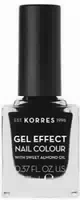 Korres Sweet Almond Nail Colour 100 Black