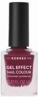 Korres Sweet Almond Nail Colour 74 Berry Addict
