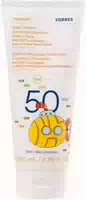 Korres Yoghurt Komfort Sonnenschutz Emulsion für Kinder Spf50 200 ml
