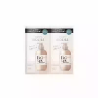 Kose Salon Style Bioliss Pure Retouch Silky Straight Shampoo & Conditioner Trial Set 10ml 10ml
