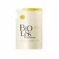 Kose Salon Style Bioliss Pure Retouch Silky Straight Shampoo Refill 340ml