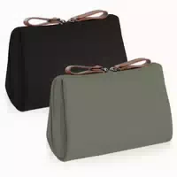 Kosmetiktasche 2er Makeup S 15 11 5cm #6 Schwarz&gr&#x 1 st