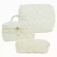 Kosmetiktasche 3teilig Set Damen Makeup Aesthetic Kawaii Bla 1 st