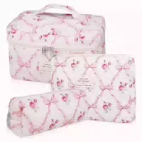Kosmetiktasche Kulturbeutel Blumenmuster Damen 3er Set C1 1 st