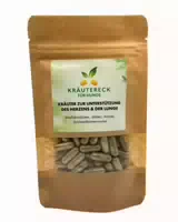 Kräutereck Kräuterkapseln Katze – Herz & Lunge | Mit Weißdorn & Schlüsselblume