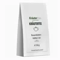 Kräutermax Rosenblütenblätter Rot Tee