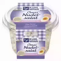 Kühlmann Omas Nudelsalat mit Schinkenwurst und Ei