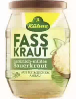 Kühne Fasskraut Sauerkraut Natürlich Mild