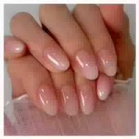 Künstliche Nägel Acryl Fullcover Mandel 24 Rosa Rosa Farbver 1 st