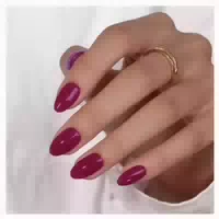 Künstliche Nägel Press On Soft Gel Kurz Rund 24 Stück Zart R 1 st