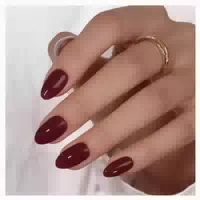 Künstliche Nägel Press On Soft Gel Kurz Rund 24 Stück Zart R 1 st