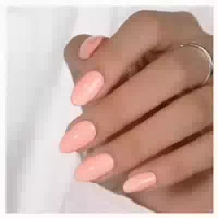 Künstliche Nägel Press On Soft Gel Kurz Rund 24 Stück Zart R 1 st