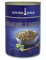 Küstengold Braune Linsen