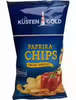 Küstengold Chips Paprika Pikant Gewürzt