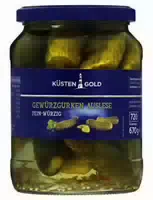 Küstengold Gewürzgurken Auslese Fein Würzig