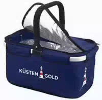 Küstengold Kühl Einkaufskorb