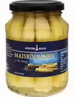 Küstengold Maiskölbchen mit Honig