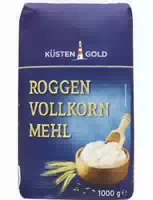 Küstengold Roggenvollkornmehl