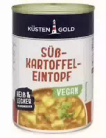Küstengold Süßkartoffel Kartoffel Eintopf