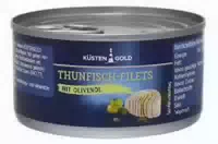 Küstengold Thunfisch Filets mit Olivenöl