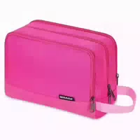 Kulturbeutel Herren Damen Reise Kosmetiktasche A Pures Rosa 1 st
