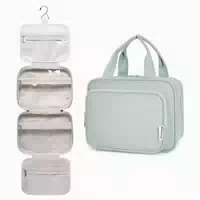Kosmetiktasche Damen Schminktasche Kulturbeutel Klein Blaues 1 st