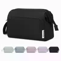 Kulturtasche Damen Kosmetiktasche Schminktasche Schwarz A Sc 1 st