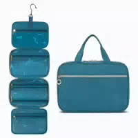 Kulturbeutel Hängend Wasserdicht Kosmetiktasche Grau S 24,3x 1 st