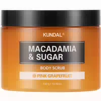 Kundal Macadamia & Sugar Body Scrub 550g Pink Grapefruit