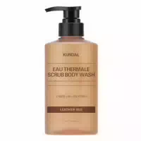 Kundal Scrub Body Wash 500ml Leather Iris
