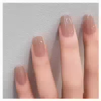 Kunstnägel 24 Stück Kurz Acryl Klebesticker Glossy French Ec 1 st