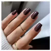 Nägel Press On Mandel Kurz Ballerina Jellygel 24 Stück Sarg 1 st