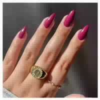 Kunstnägel Press On Nails Acrylnägel Mandel Mittel 24 Stück 1 st