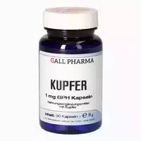 Kupfer 1 Mg Gph Kapseln 30 St