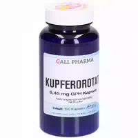 Gall Pharma Kupferorotat 6,45 mg Gph Kapseln