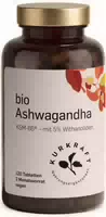 Kurkraft© Bio Ashwagandha Ksm 66 – 600 mg Extrakt – 5 % Withanolide – 120 Tabletten – Vegan