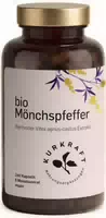 Kurkraft Bio Mönchspfeffer Kapseln Vegan – 10 mg Extrakt 4:1 aus Frankreich – 8 Monate Vorrat
