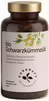 Kurkraft Bio Schwarzkümmelöl Kapseln Kaltgepresst Vegan – 1 000 mg Ägyptisches Öl Pro Tag